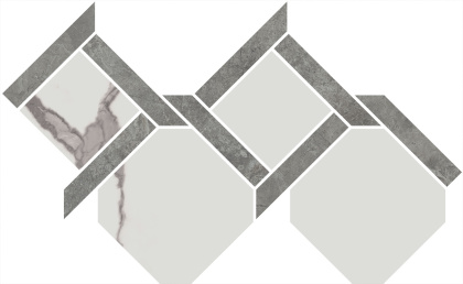 Декор Риальто 3 наборный лаппатированный 48x29,5x0,9