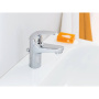 Смеситель для раковины GROHE BauCurve однорычажный DN 15, с донным клапаном, хром (32805000)