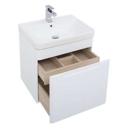 Тумба с раковиной Aquanet София 60 белый