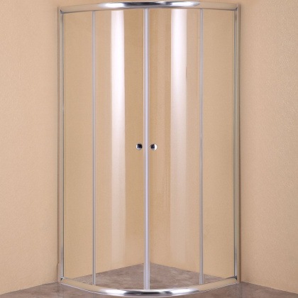 Душевой уголок Agger A01-080TCR_G без поддона 80х80, стекло прозрачное