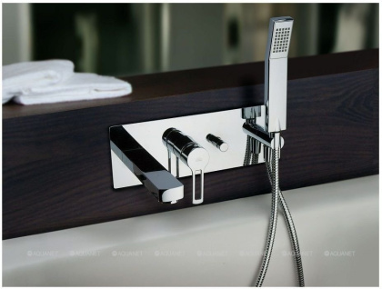 Смеситель для ванны с душем Paffoni Ringo RIN001CR (с внутренней частью)