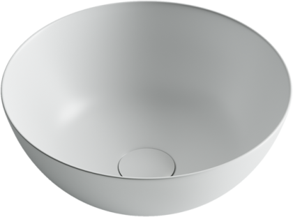 Умывальник чаша накладная круглая (цвет Белый Матовый) Element 358*358*155мм Умывальник чаша накладная круглая (цвет Белый Матовый) Element 358*358*155мм
