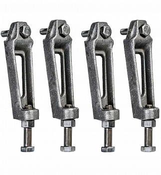 Комплект ножек к чугунным ваннам Creto универсальные Комплект ножек к чугунным ваннам Creto универсальные