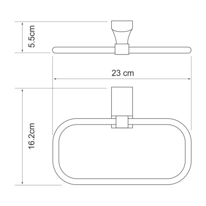 Leine K-5060WHITE Держатель полотенец