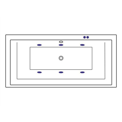 Ванна EXCELLENT Crown Grand 190x90 "SOFT" (хром) Ванна EXCELLENT Crown Grand 190x90 "SOFT" (хром)