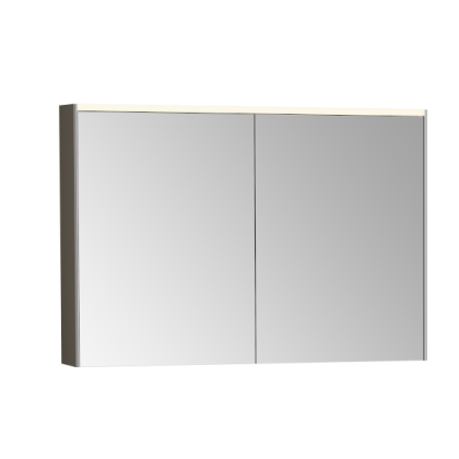 Зеркальный шкафчик 100 см с подсветкой