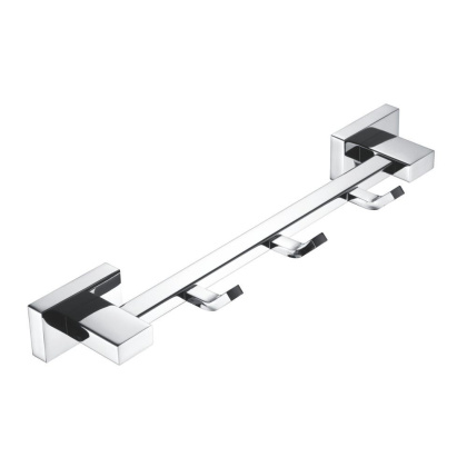 Планка с 3 крючками, SG5631 Shevanik, Хром