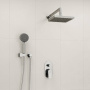 A14028 Встраиваемый комплект для душа с верхней душевой насадкой и лейкой Wasserkraft