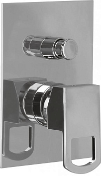 LEVICO-VDIM-01-Cr Встраиваемый однорычажный смеситель для душа с переключателем, исполнение хром