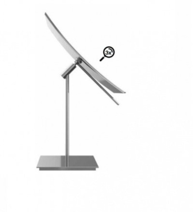 Косметическое зеркало без подсветки