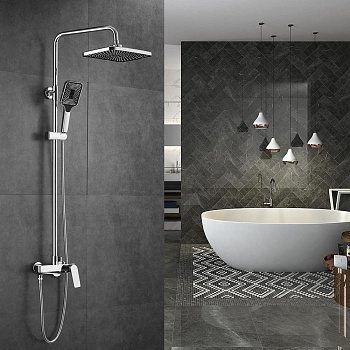 Душевая система Shevanik, латунь S9136 хром