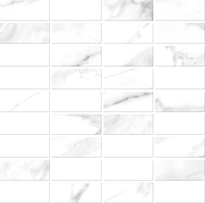 Мозаика Meissen Keramik White stream белый 30x30 A16677 Мозаика Meissen Keramik White stream белый 30x30 A16677