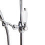 CZR-SD-01-Bi Душевой гарнитур классика, хром, ручка белая CZR-SD-01-Bi Душевой гарнитур классика, хром, ручка белая