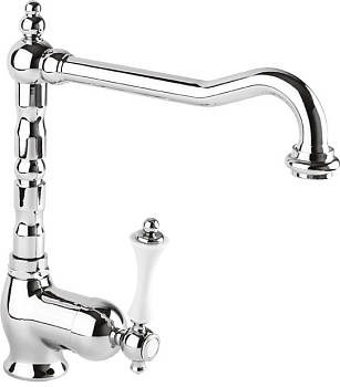 MARGOT-LLM2-03/24-M Смеситель кухонный однрычажный, исполнение золото, ручка золото