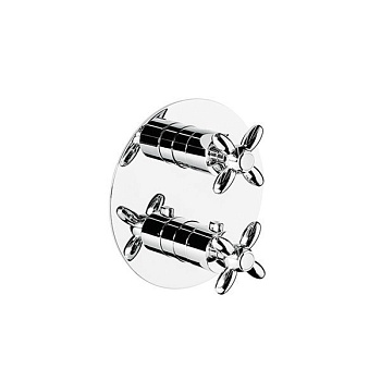 Встраиваемый термостатический смеситель для душа MUSE с регулировкой температуры, хром Встраиваемый термостатический смеситель для душа MUSE с регулировкой температуры, хром