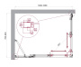 Душевой уголок BELBAGNO LUCE-AH-21 Душевой уголок BELBAGNO LUCE-AH-21