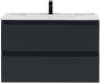 Тумба под раковину Allen Brau Eclipse 100 1.E1003.AM антрацит матовый
