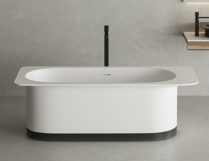 Ванна из искусственного камня Salini S-Stone NINFEA ,102721M Ванна из искусственного камня Salini S-Stone NINFEA ,102721M