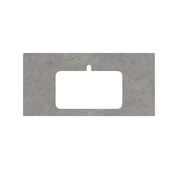 Столешница из керамогранита Фондамента 100, серая, PL2.DL500920R\100