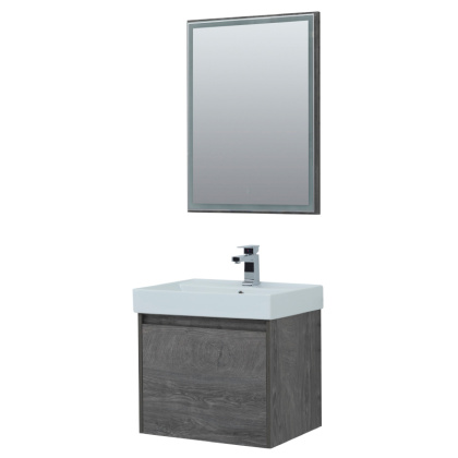 Мебель для ванной Aquanet Nova Lite 60 дуб рошелье (1 ящик)