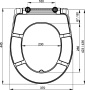 Сиденье для унитаза Дюропласт A601 AlcaPlast Сиденье для унитаза Дюропласт A601 AlcaPlast