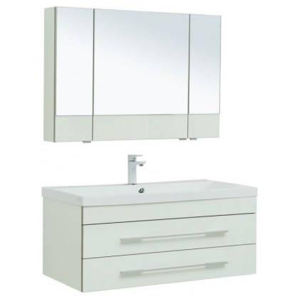 Мебель для ванной Aquanet Верона 100 белый (раковина Нота 284116)