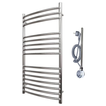 Полотенцесушитель электрический Point Альфа PN05150SE П15 500x1000 левый/правый, хром