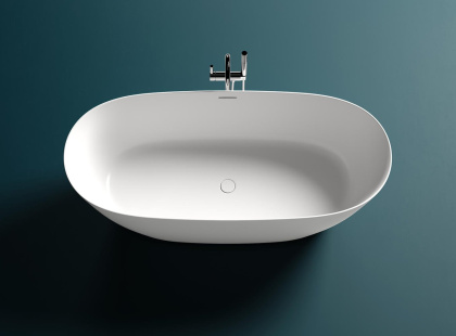 Ванна из искусственного камня S-Sense (Sapirit) Salini Sofia 164x75 см глянцевая 102511G Ванна из искусственного камня S-Sense (Sapirit) Salini Sofia 164x75 см глянцевая 102511G