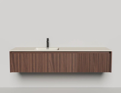 Подвесная тумба Domino 1800, шпон, Onda Plus