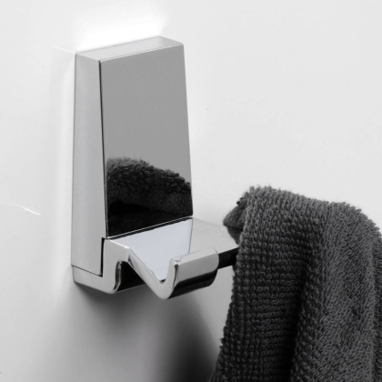 Крючок двойной Lopau, хром, 6,7х7х6,5 см, хром, K-6023D