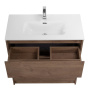 Тумба с раковиной напольная BelBagno KRAFT 39 70 Rovere Tabacco, раковина белая Тумба с раковиной напольная BelBagno KRAFT 39 70 Rovere Tabacco, раковина белая