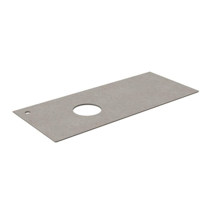 Спец. изделие декоративное для накладных раковин MAGICA Риккарди 120 см, серый матовый MA.1.1.SG519920R\120