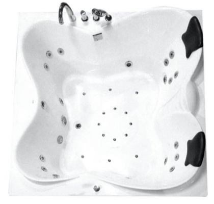 Акриловая ванна Gemy 187х187 G9089 K R