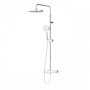 DX218091000 Option, душевая система с ТМС Для душа: верхний душ 230мм, ручной душ 120мм, 1 режим, шт