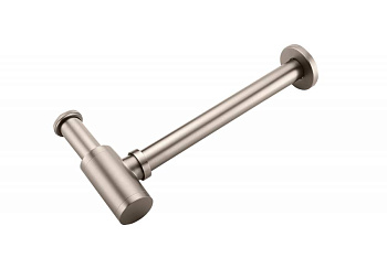 Сифон для раковины Nickel Brush без клик-клак