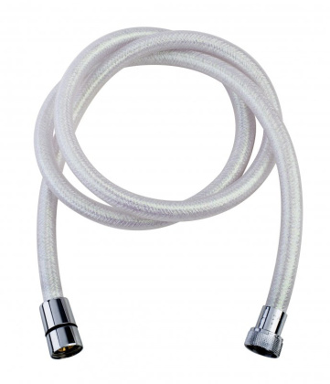 CZR-FD-GLIT-200-01/BIB Гибкий шланг Glitter,200 см Исполнение: Bianco Brillante  CZR-FD-GLIT-200-01/BIB Гибкий шланг Glitter,200 см Исполнение: Bianco Brillante