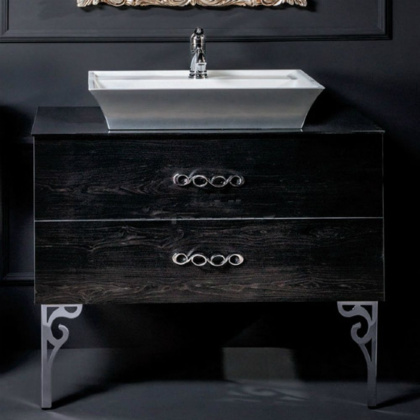 Тумба 110см*48 (52) BLACK WOOD 831-110-BW Boheme