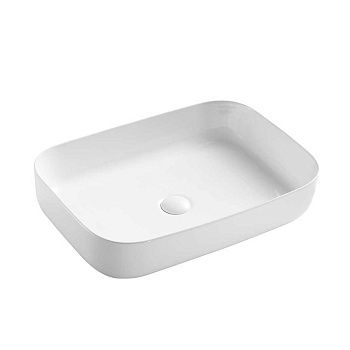 Раковина керамическая Vincea VBS-304, 600*420*140, накладная, цвет белый Раковина керамическая Vincea VBS-304, 600*420*140, накладная, цвет белый