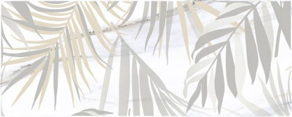 Декор-1 Aria Botanica белый 20х50,шт.