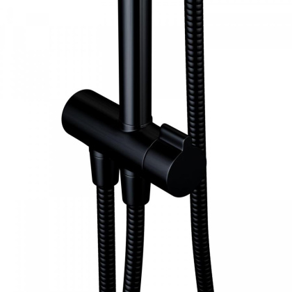 408771430 Origin Bit, набор 2 в 1: смес.  Для ванны/душа, душ система, шт, Черный.