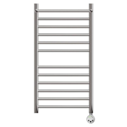 Полотенцесушитель электрический Point Аврора PN10148SPE П11 400x800 с полкой левый/правый, хром Полотенцесушитель электрический Point Аврора PN10148SPE П11 400x800 с полкой левый/правый, хром