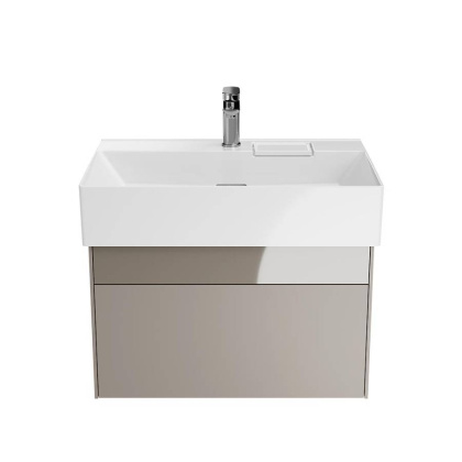 Тумба LOGICA подвесная 2 ящика 70 см, песчаный Тумба LOGICA подвесная 2 ящика 70 см, песчаный