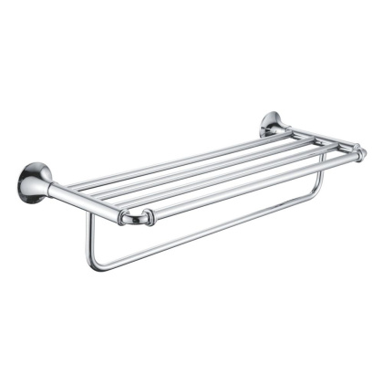 Полка для полотенца металл, RG1208 Rose, Хром