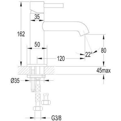 Смеситель для умывальника OMNIRES Y Y1210NBLGL (черный BLH/золото) Смеситель для умывальника OMNIRES Y Y1210NBLGL (черный BLH/золото)