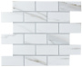 Мозаика Brick Calacatta Gold 4.5*9.5*6 28.8x29.2 Мозаика Brick Calacatta Gold 4.5*9.5*6 28.8x29.2