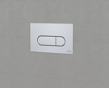 Панель смыва Root Round, хром