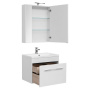 Мебель для ванной Aquanet Августа 75 белый (раковина Нота)