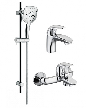 409310000 Palace Bit, набор 3 в 1: смес. д/умывальника, смес. Для ванны/душа, душ. комплект