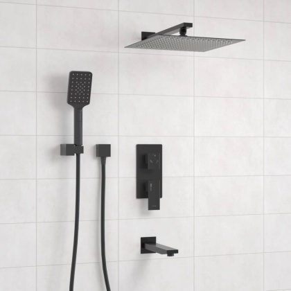 A172071 Встраиваемый комплект для ванны с верхней насадкой, лейкой и изливом