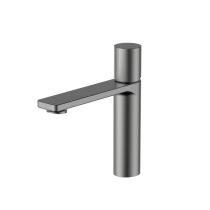 Смеситель для раковины Vogue VBF-4V3GM, вороненая сталь